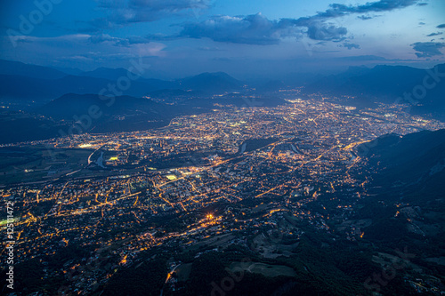 Tapety artystyczne blaue stunde Grenoble