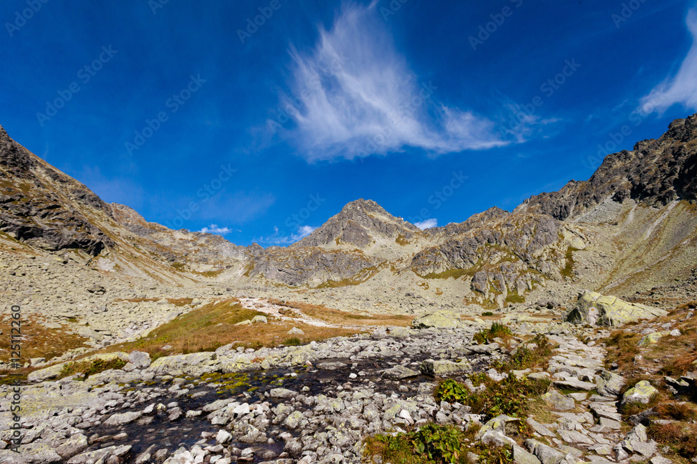 Slovakian Mlynicka dolina Tatra landscape
