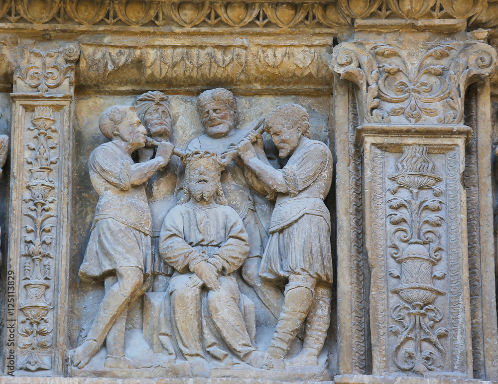 Torture of Jesus at the Saint Thomas Church of Haro, La Rioja