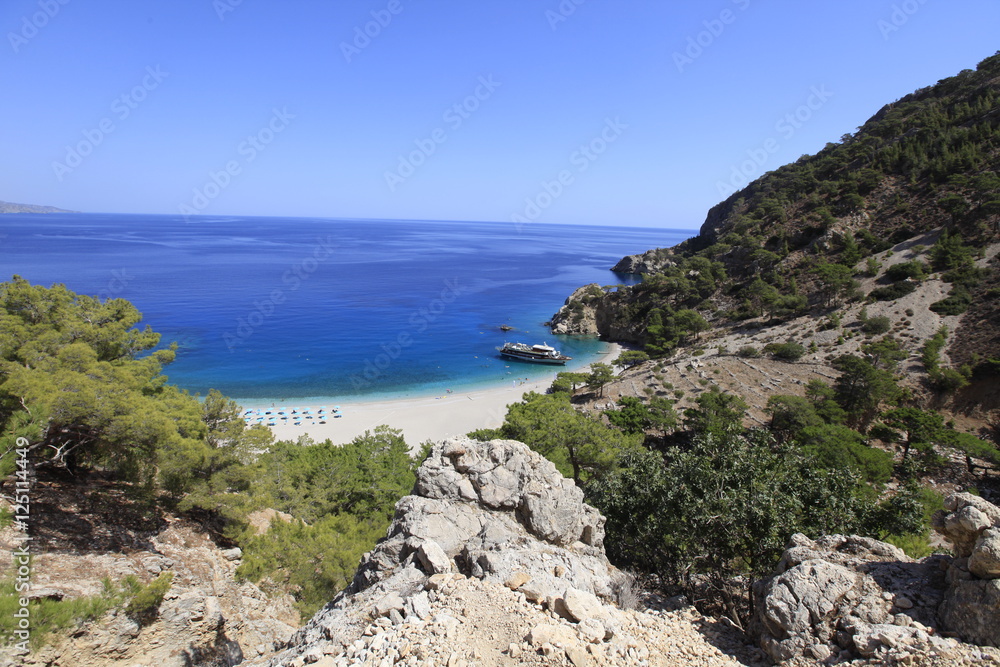 Griechenland, Strand von Apella, Karpathos Griechenland, Strand von Apella, Karpathos