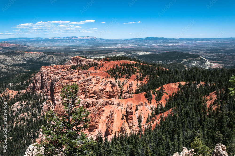 View of Bryce Canyon National Park from Ponderosa Point, Utah
