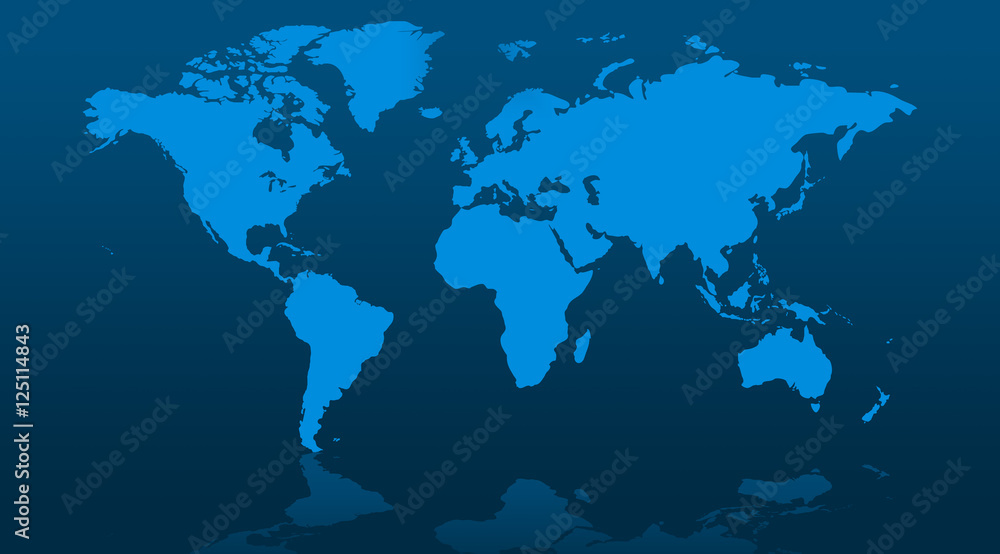 Similar world map blank for infographic Similar world map blank for infographic