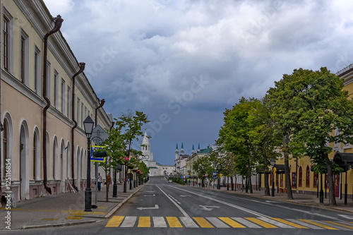 Fototapeta Naklejka Na Ścianę i Meble -  View of Kazan streets