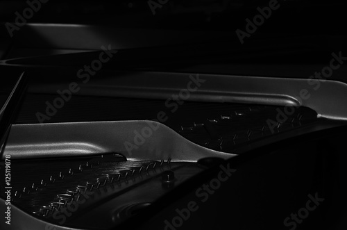 Inside the piano