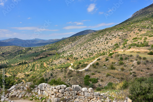 Beautiful greek landscape