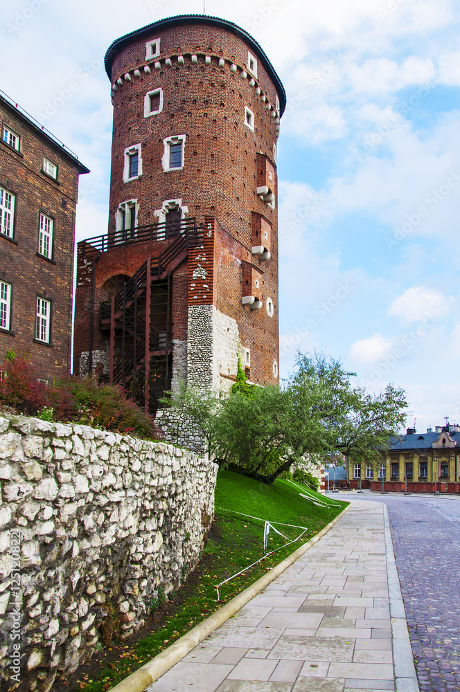 Sandomierz Tower in Wawel Castle