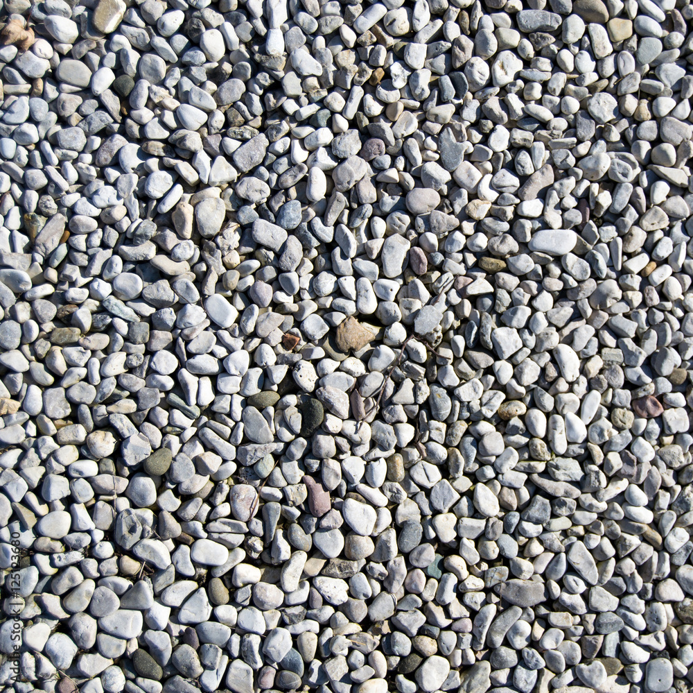 Gray pebbles texture