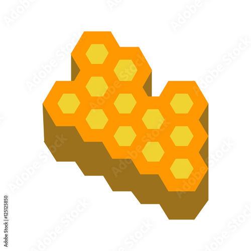honeycomb flat icon