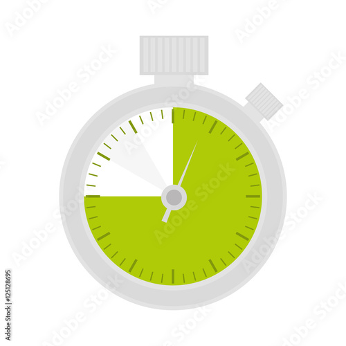 chronometer watch isolated icon vector illustration design