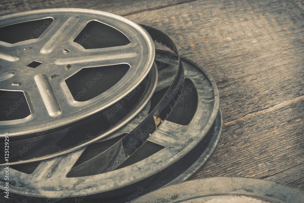 Obraz premium The old reel of film