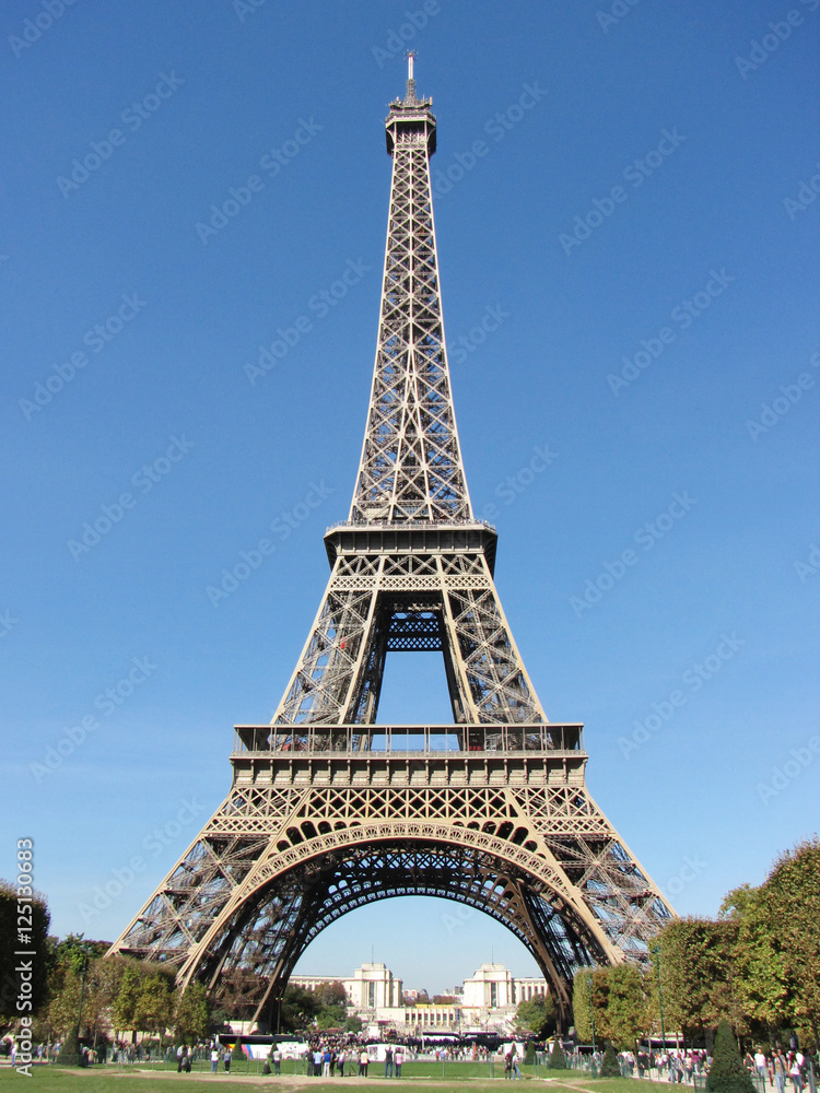Eiffel Tower in Paris - France