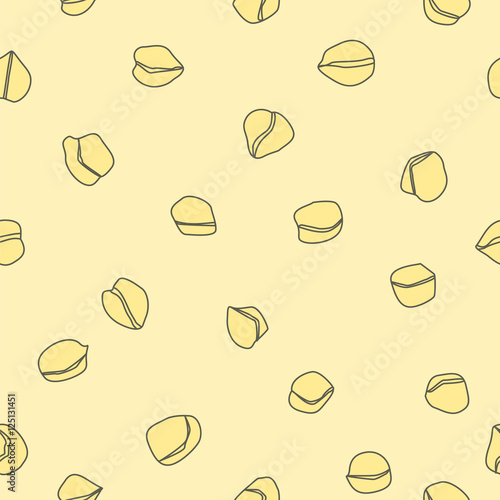 chickpea seamless pattern