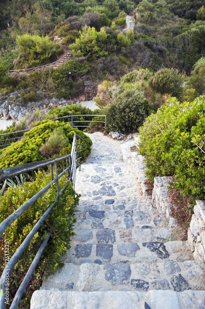 Stairway to the hilltop