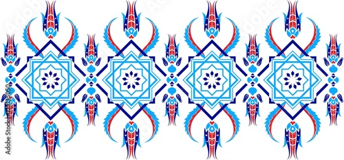 Borders and frames are designed with Ottoman motifs