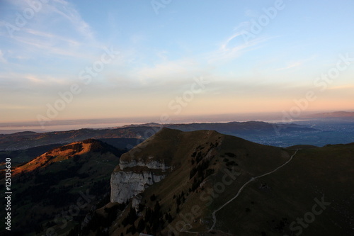 Hoher Kasten am Abend, Appenzell, Schweiz