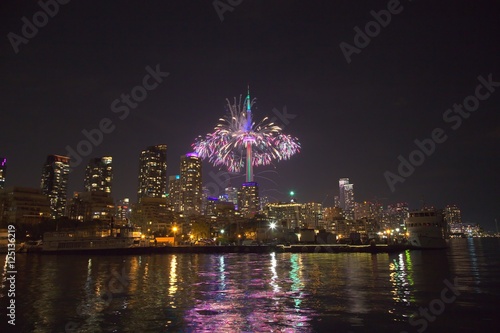 Photography Fireworks in Toronto, Ontario, Canada