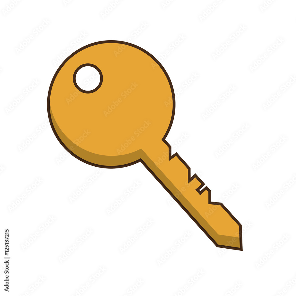 key door isolated icon vector illustration design key door isolated icon vector illustration design