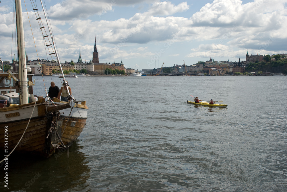 Houseboats - Stockholm, Sweden