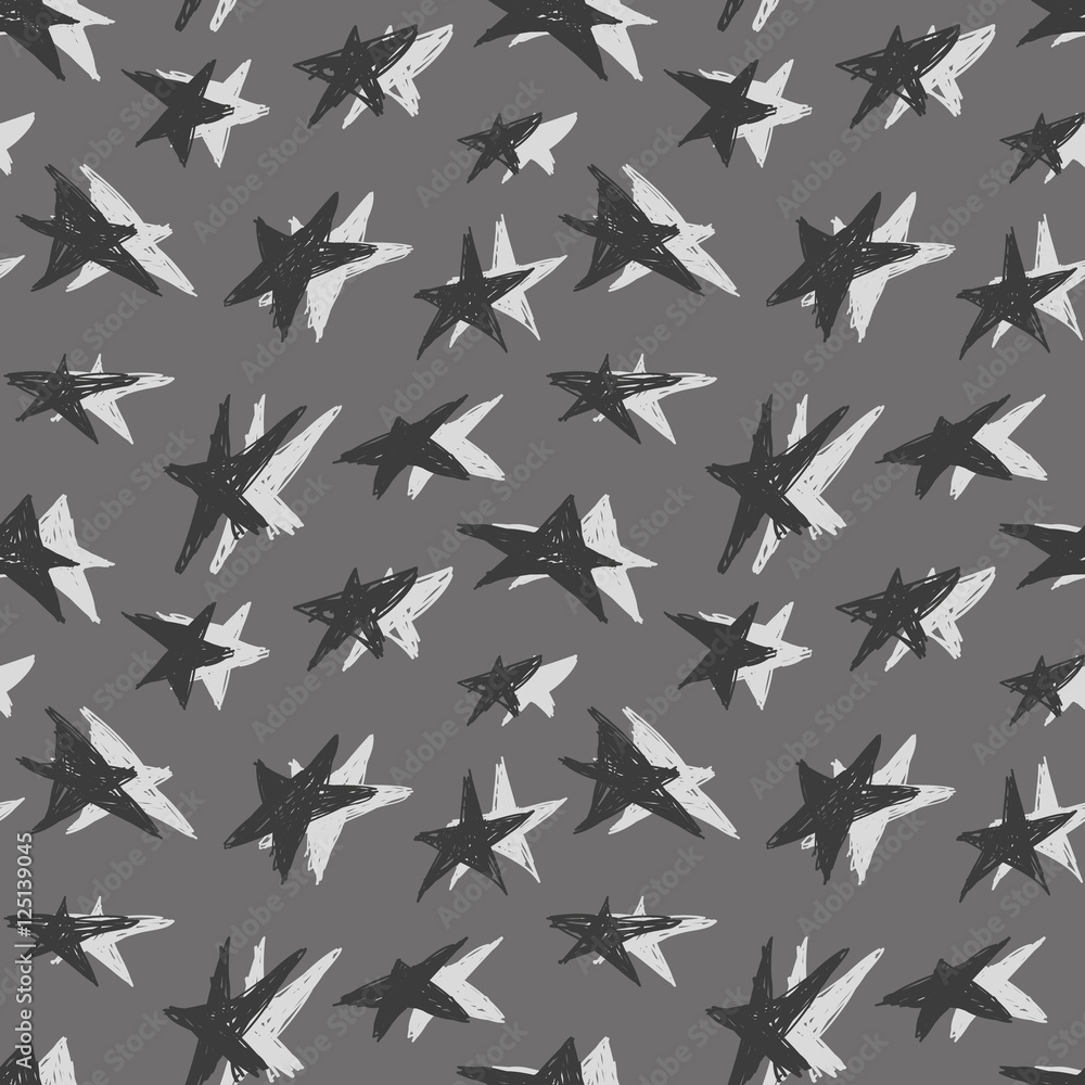 Abstract seamless pattern with stars
Abstract seamless pattern with stars