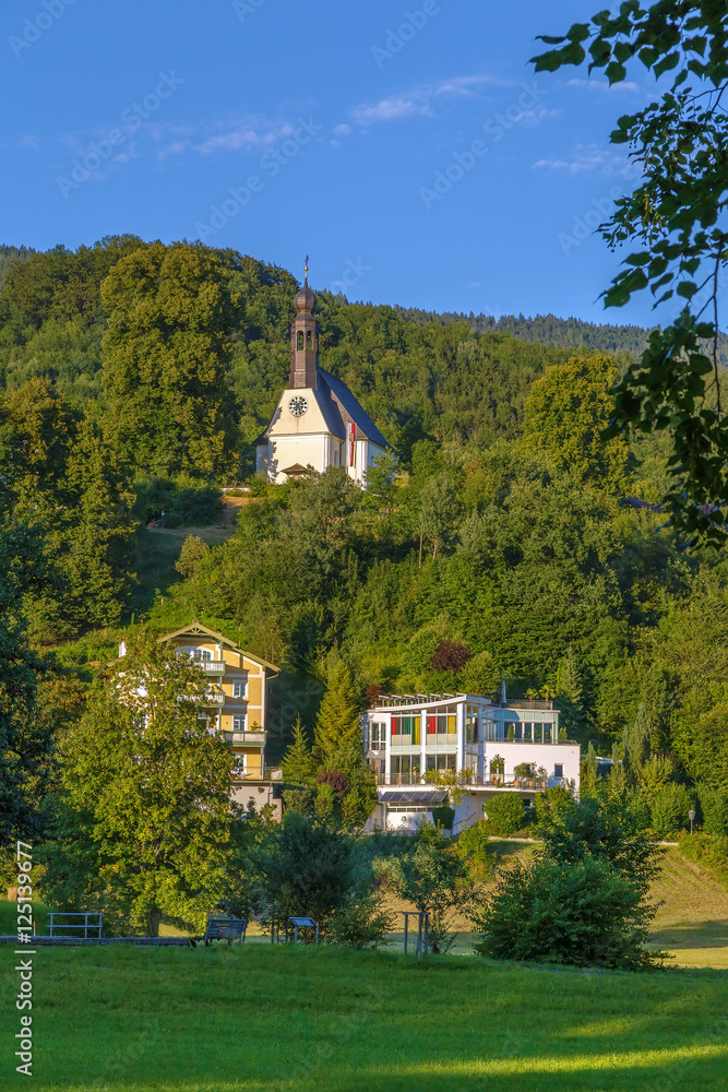 Church Mariahilf, Mondsee,Austria