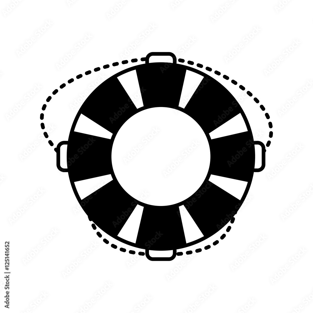 float lifeguard isolated icon vector illustration design float lifeguard isolated icon vector illustration design
