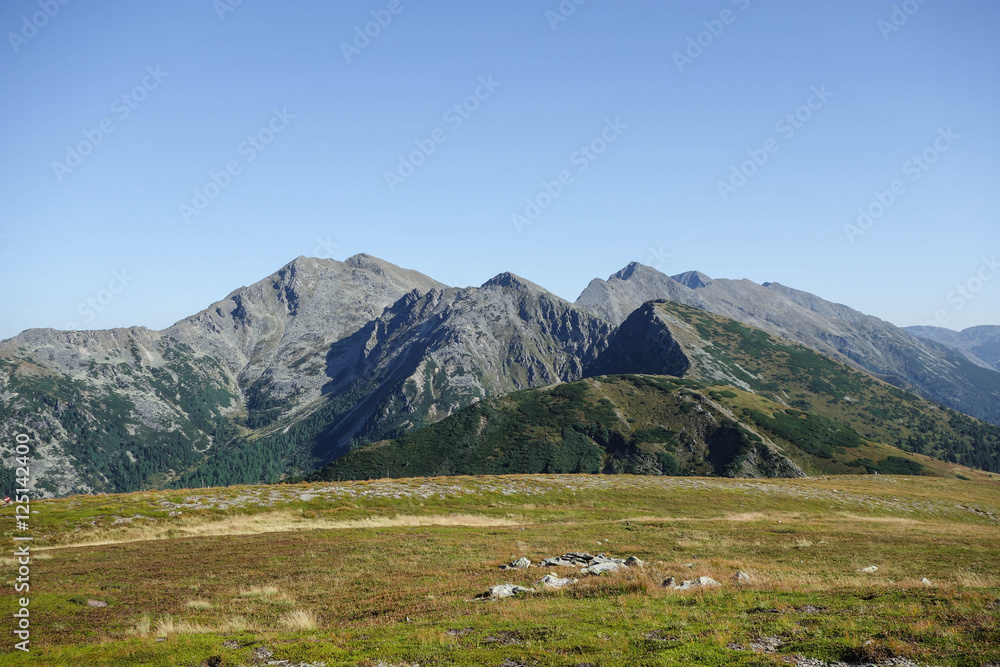 Stein am Mandl, Obersteiermark Gipfel und Aussicht im Sommer