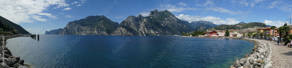 Panorama. Torbole/Gardasee.