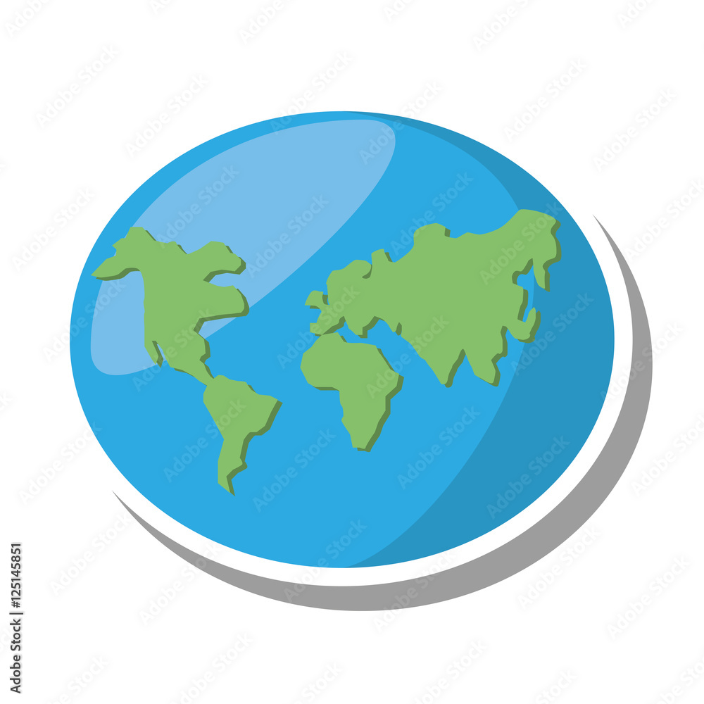 world planet earth isolated icon vector illustration design world planet earth isolated icon vector illustration design