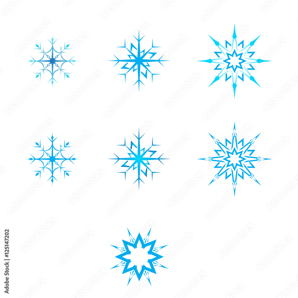 winter illustration snowflakes winter illustration snowflakes
