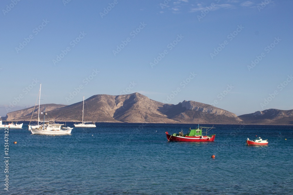 Obraz premium fishing boats