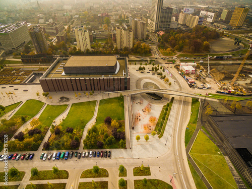 Katowice Miasto spodek centrum kultury