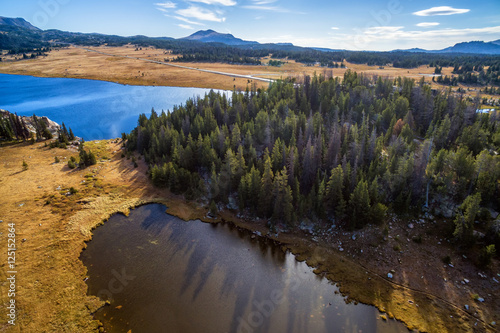 Shoshone National Forest Aerial photo