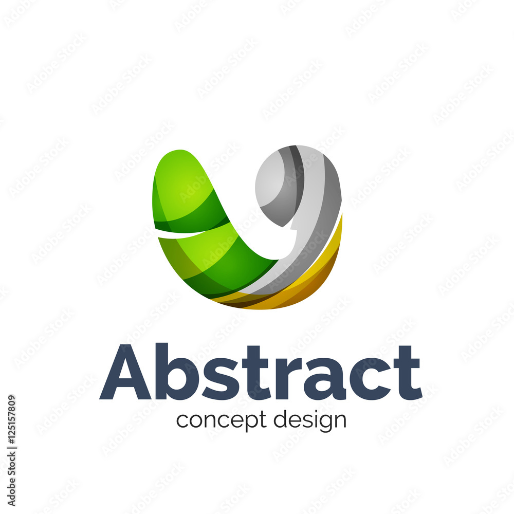 Business vector logo template - wave Business vector logo template - wave