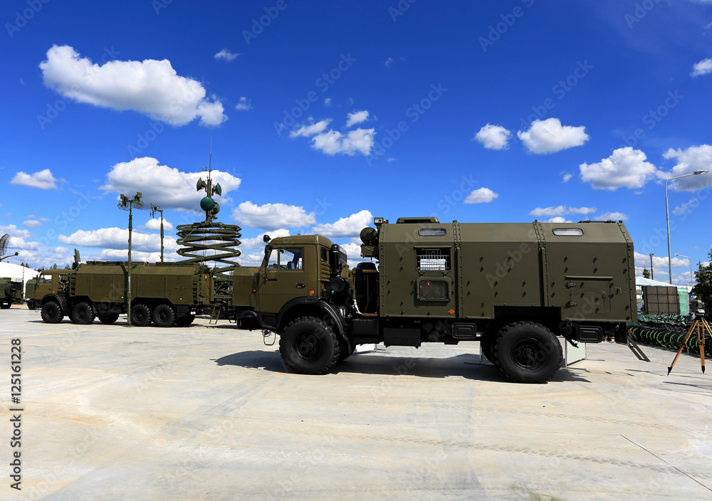 Fototapeta premium Special military vehicles