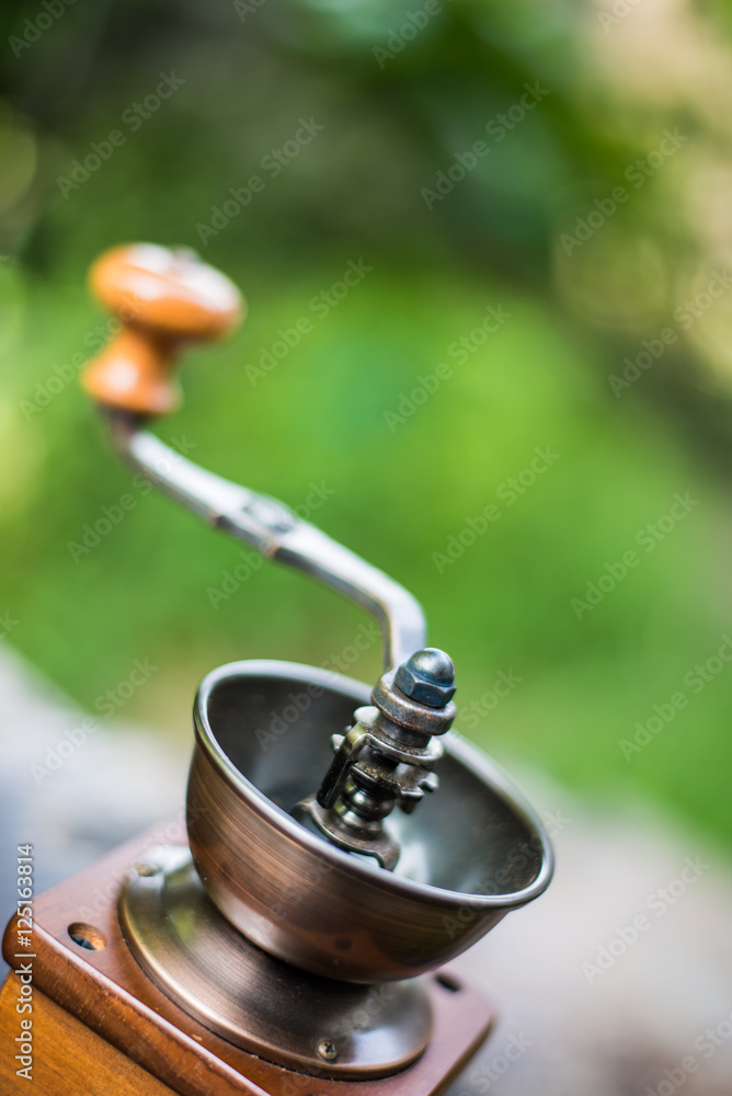 Obraz premium Grinder coffee