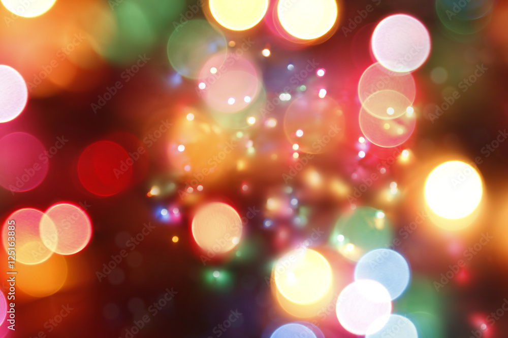 Bright Christmas lights background Bright Christmas lights background