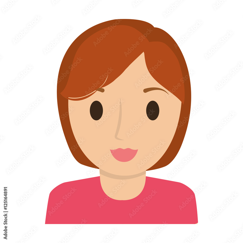 woman female avatar isolated vector illustration design woman female avatar isolated vector illustration design