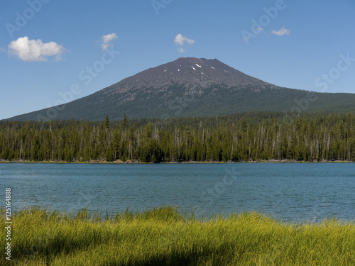 Elk Lake and Mt Bachelor-OR
Landscape just off the Cascade Lakes Scenic Byway in Oregon. photo