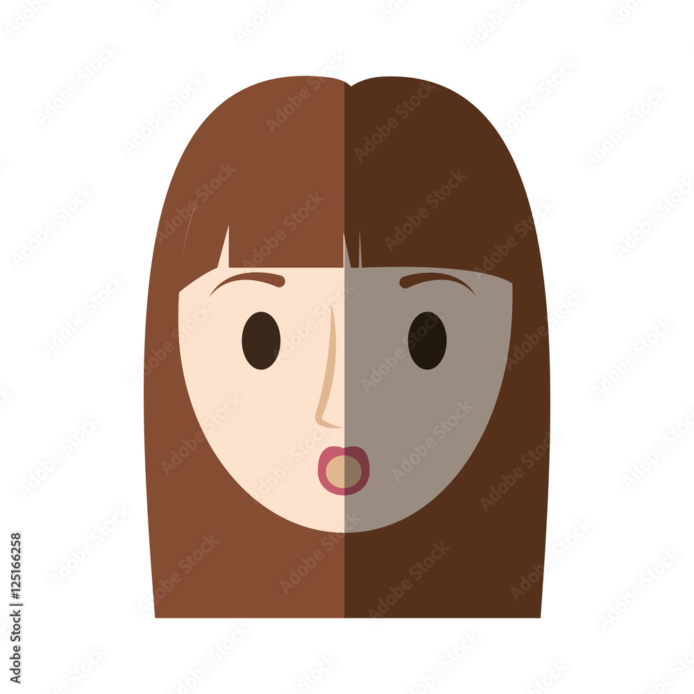 woman female avatar isolated vector illustration design woman female avatar isolated vector illustration design