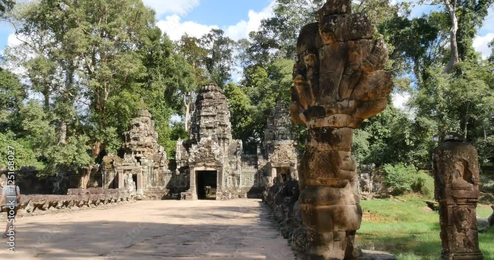 Cambodia Angkor Wat temple ancient ruin buildings Preah Khan Cambodia Angkor Wat temple ancient ruin buildings Preah Khan