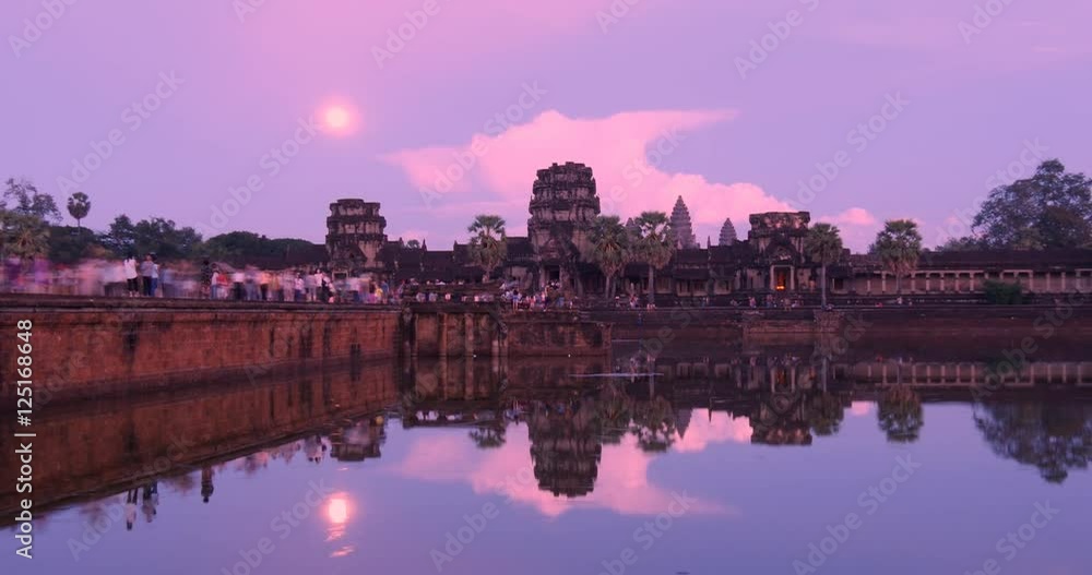 Twilight Angkor Wat Cambodia ancient civilization temple Twilight Angkor Wat Cambodia ancient civilization temple