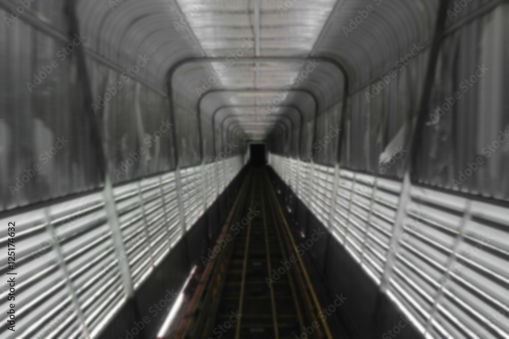 train Moving in Deep tunnel with motion Blur train Moving in Deep tunnel with motion Blur