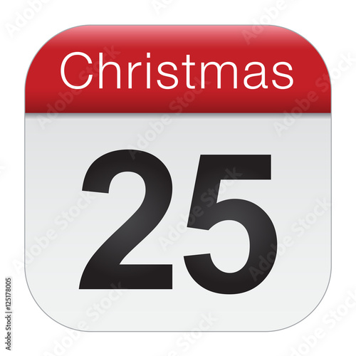 Christmas 2017 Calendar vector design