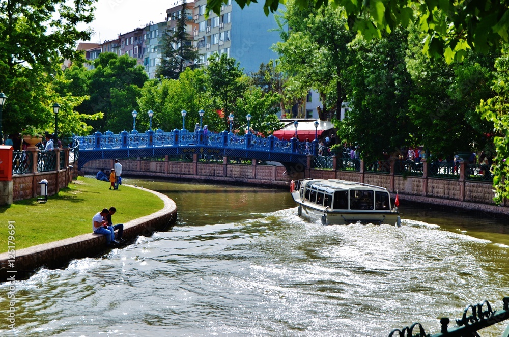Fototapeta premium Adalar'da gezinti