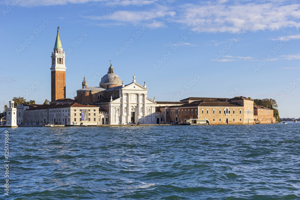 View to San Giorgio Maggiore one of the islands of Venice
