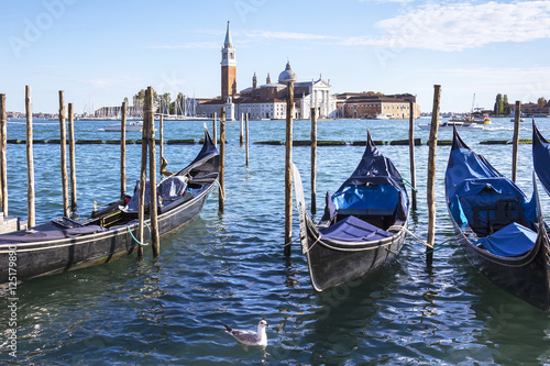 View to San Giorgio Maggiore one of the islands of Venice © CeHa