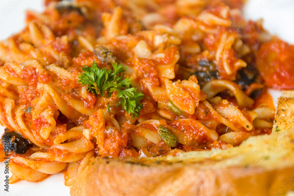Fusilli with Tomato Sauce Fusilli with Tomato Sauce