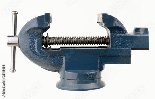 Canvas Print Metal table vise clamp