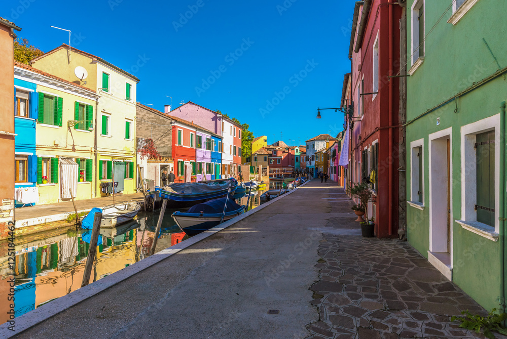 Venice (Italy) - Burano, the town of a thousand colors, an enchanted island in the heart of the Venice lagoon