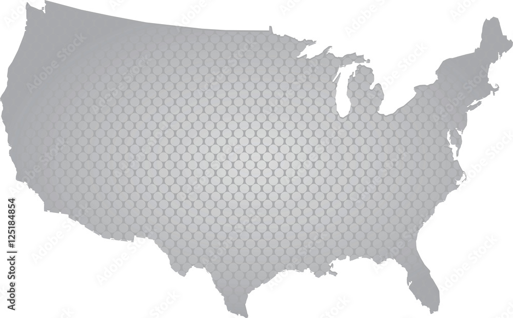 USA map